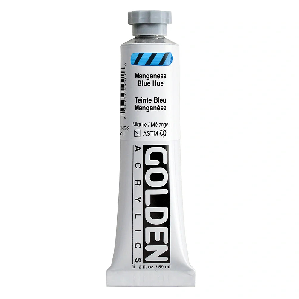 Golden Heavy Body Acrylic 59ml Series 1 Manganese Blue Hue