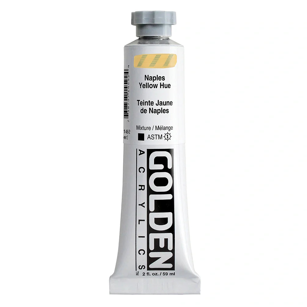 Golden Heavy Body Acrylic 59ml Series 2 Naples Yellow Hue