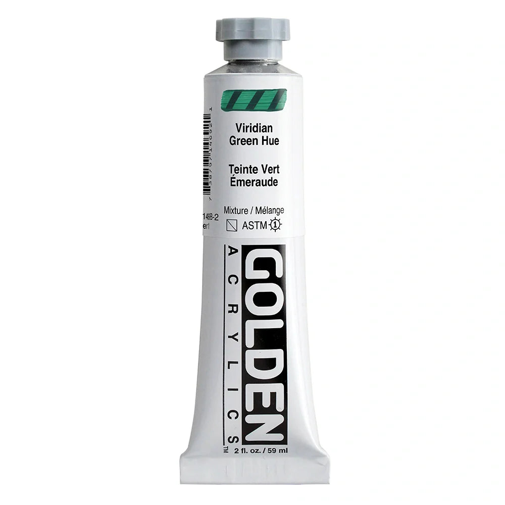 Golden Heavy Body Acrylic 59ml Series 1 Viridian Green Hue