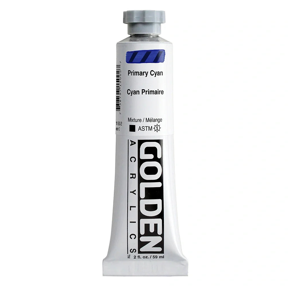 Golden Heavy Body Acrylic 59ml Series 2 Primary Cyan