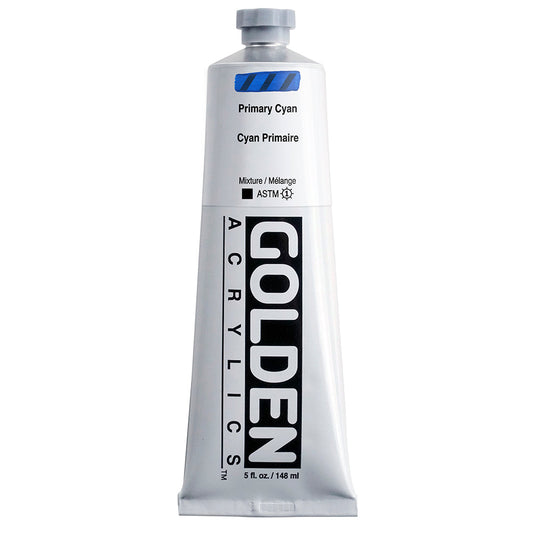 Golden Heavy Body Acrylic 148ml Series 2 Primary Cyan