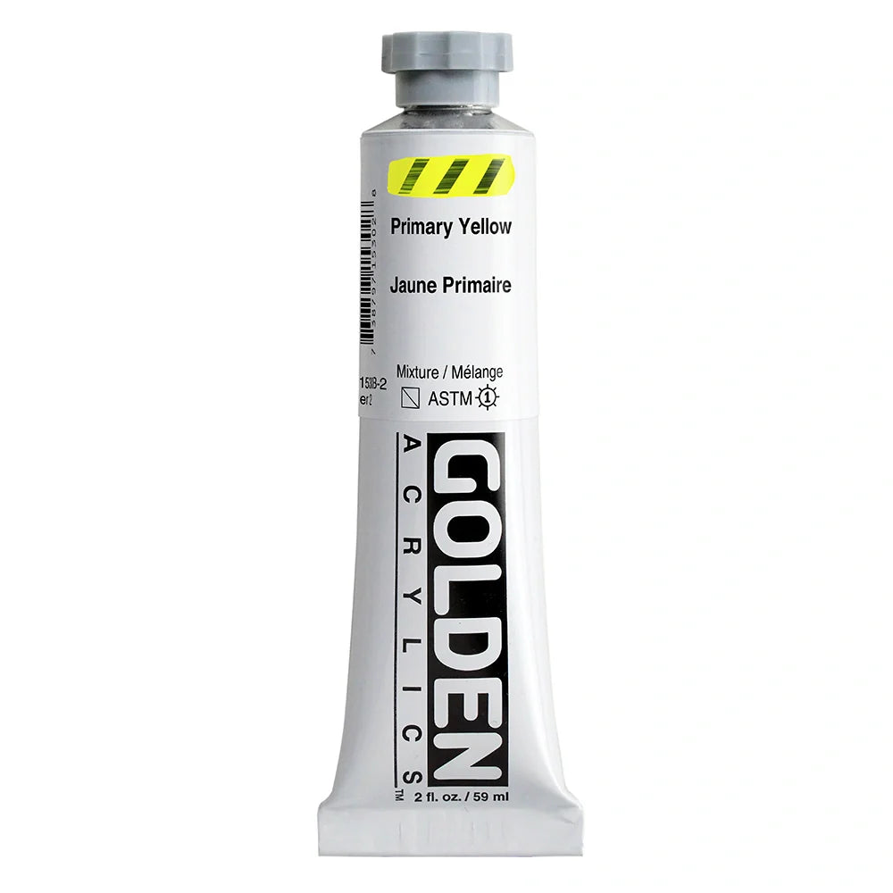 Golden Heavy Body Acrylic 59ml Series 2 Primary Yellow