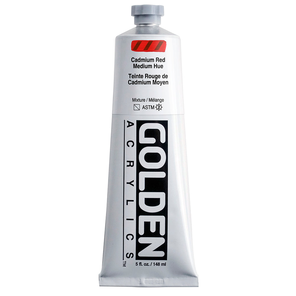 Golden Heavy Body Acrylic 148ml Series 4 Cadmium Red Medium Hue