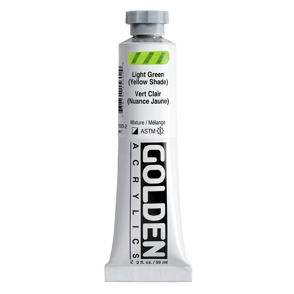 Golden Heavy Body Acrylic 59ml Series 3 Light Green Yellow Shade