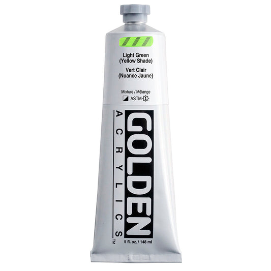 Golden Heavy Body Acrylic 148ml Series 3 Light Green (Yellow Shade)