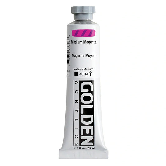 Golden Heavy Body Acrylic 59ml Series 6 Medium Magenta