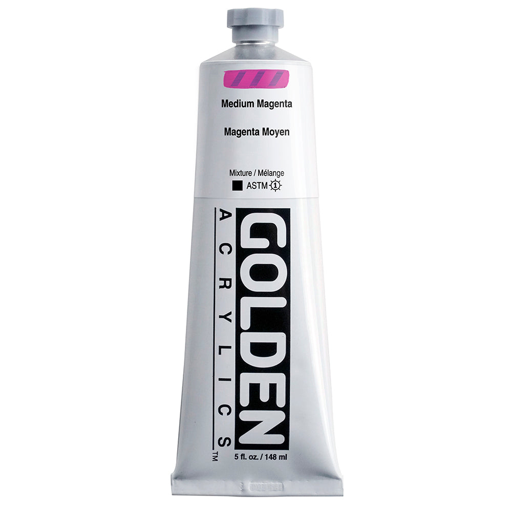 Golden Heavy Body Acrylic 148ml Series 6 Medium Magenta