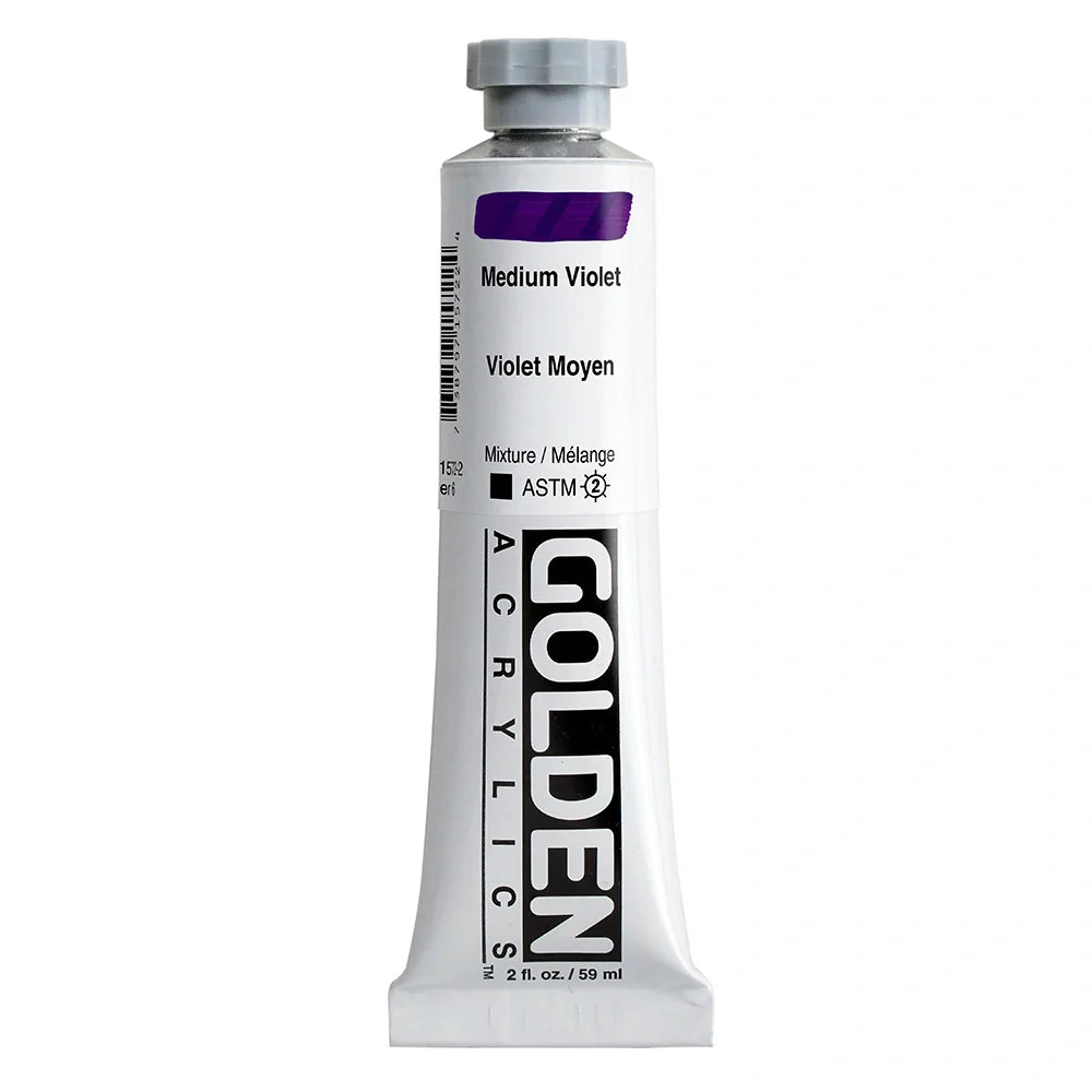 Golden Heavy Body Acrylic 59ml Series 6 Medium Violet