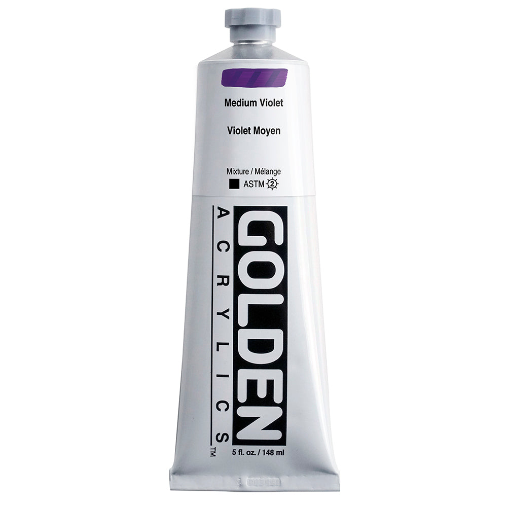 Golden Heavy Body Acrylic 148ml Series 6 Medium Violet