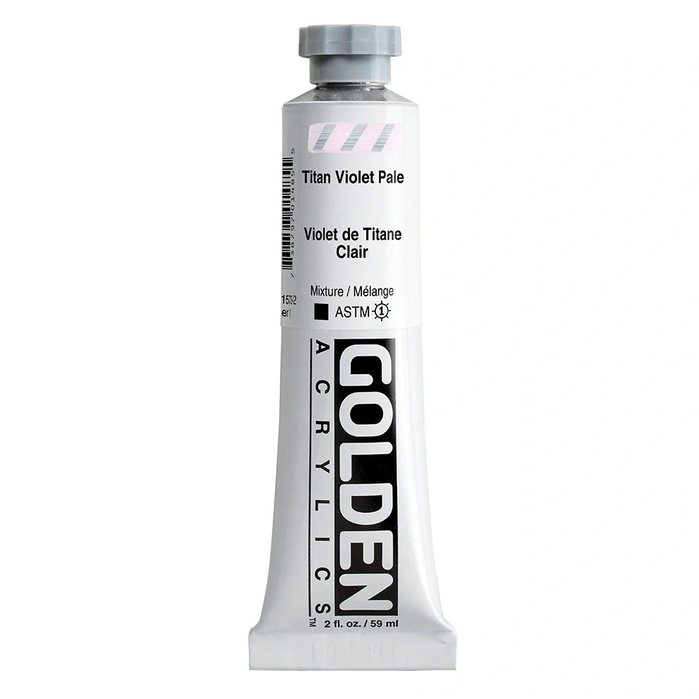 Golden Heavy Body Acrylic 59ml Series 1 Titan Violet Pale