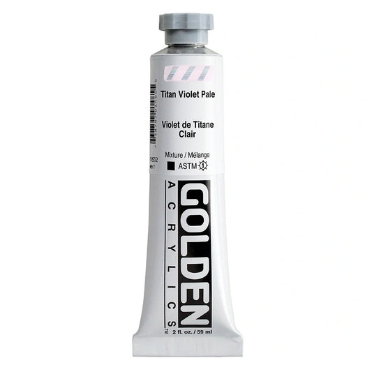 Golden Heavy Body Acrylic 59ml Series 1 Titan Violet Pale