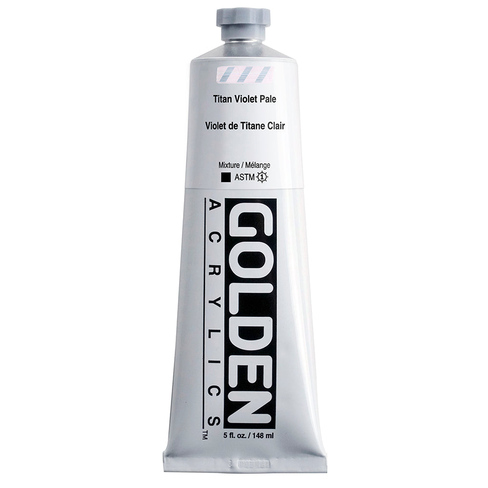 Golden Heavy Body Acrylic 148ml Series 1 Titan Violet Pale