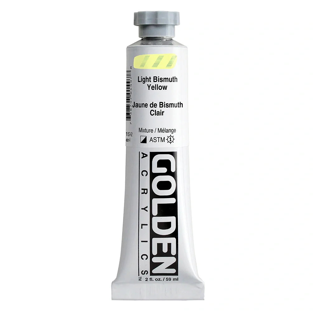 Golden Heavy Body Acrylic 59ml Series 4 Light Bismuth Yellow