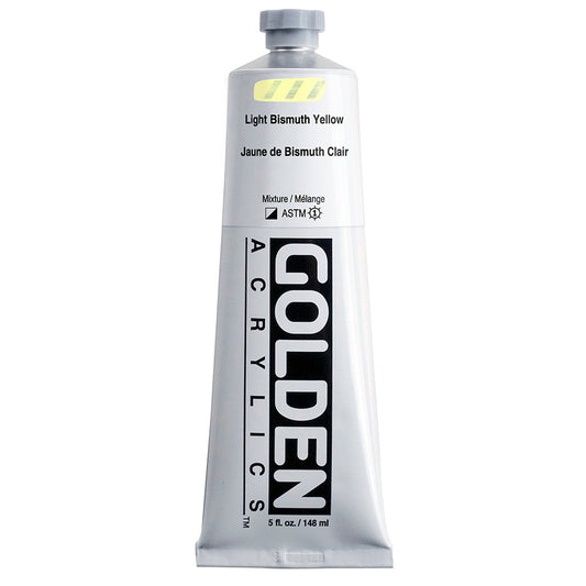 Golden Heavy Body Acrylic 148ml Series 4 Light Bismuth Yellow