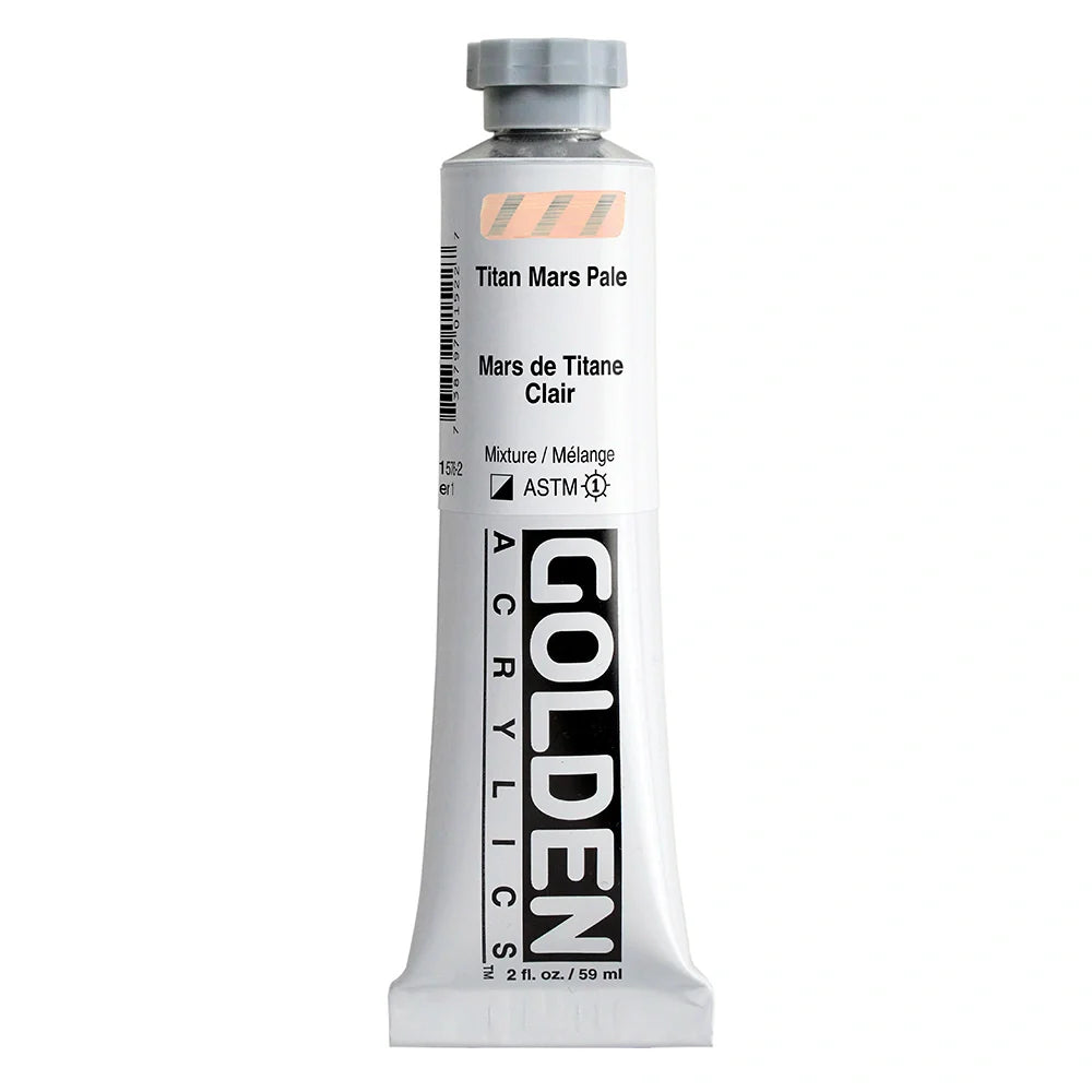 Golden Heavy Body Acrylic 59ml Series 1 Titan Mars Pale