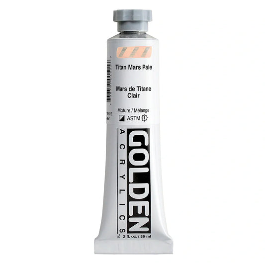 Golden Heavy Body Acrylic 59ml Series 1 Titan Mars Pale