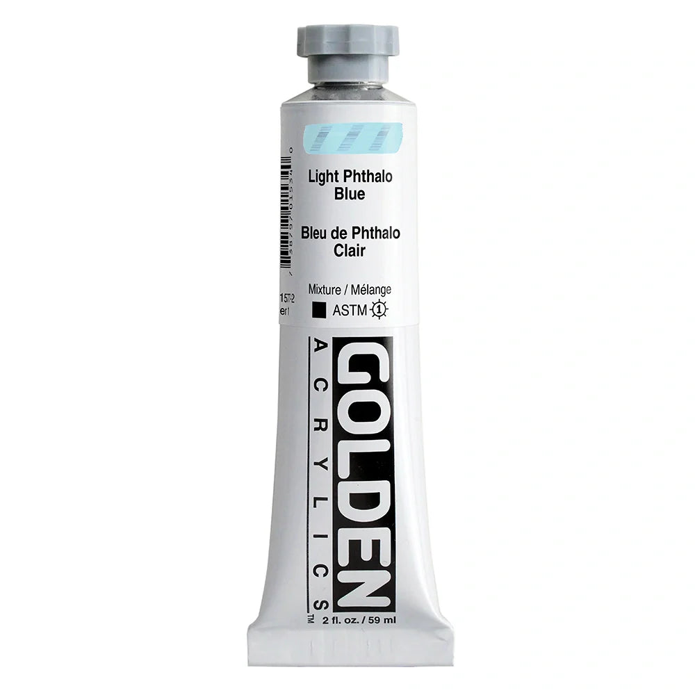 Golden Heavy Body Acrylic 59ml Series 1 Light Phthalo Blue