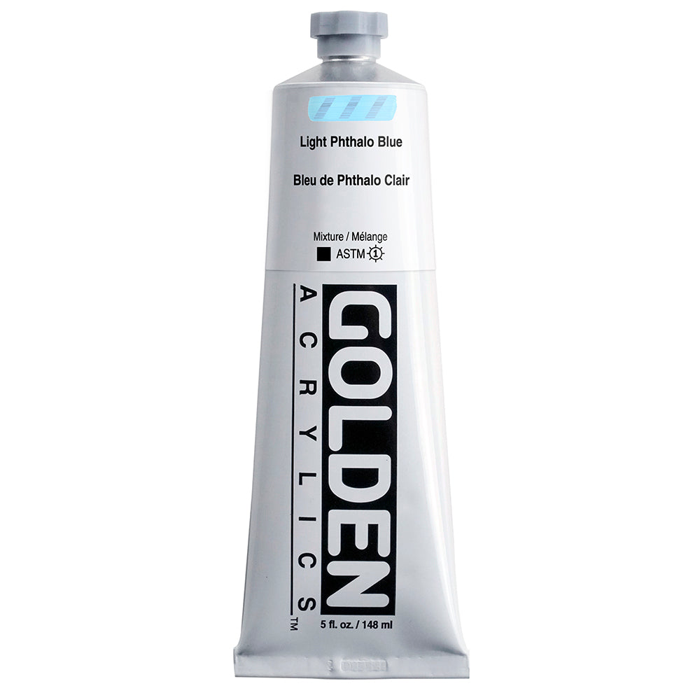 Golden Heavy Body Acrylic 148ml Series 1 Light Phthalo Blue