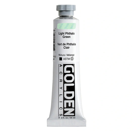 Golden Heavy Body Acrylic 59ml Series 1 Light Phthalo Green