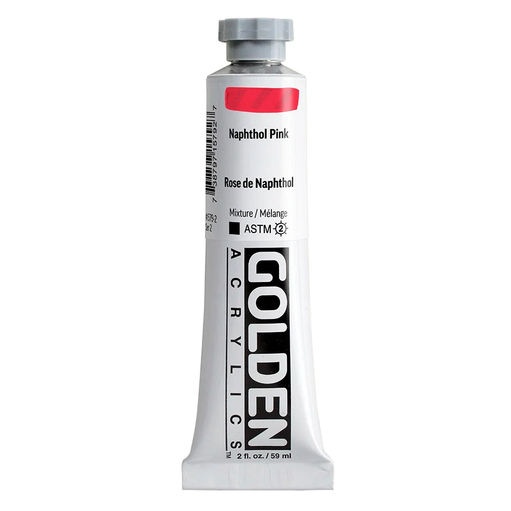 Golden Heavy Body Acrylic 59ml Series 2 Naphthol Pink