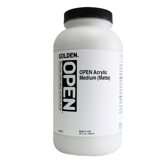 Golden OPEN Acrylic Medium (Matte) 946ml