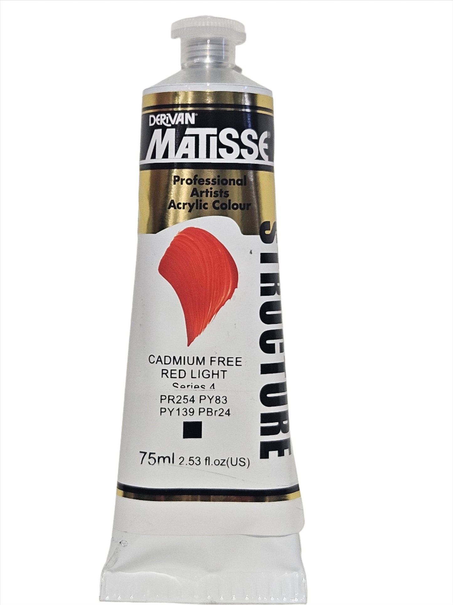 Matisse Structure 75ml Series 4 Cadmium Free Red Deep