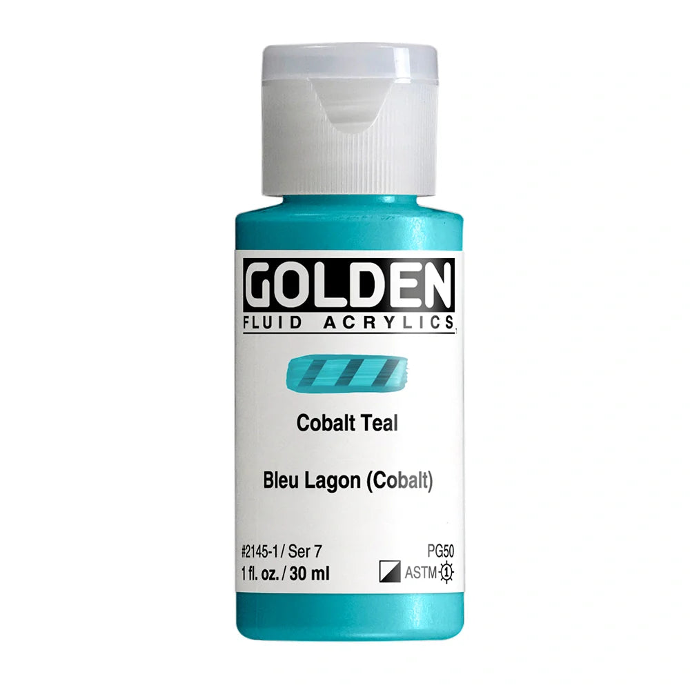 Golden Fluid Acrylic 30ml Series 7 Cobalt Teal