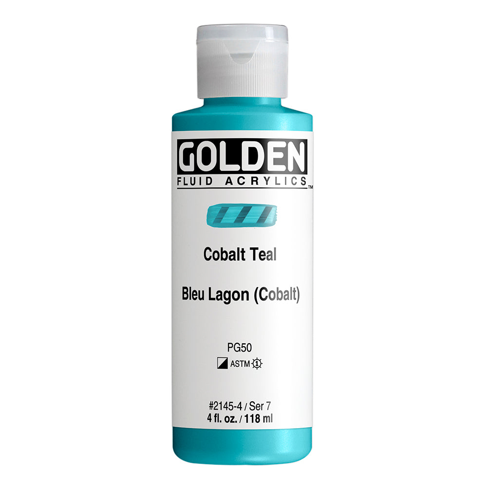 Golden Fluid Acrylic 118ml Series 7 Cobalt Teal