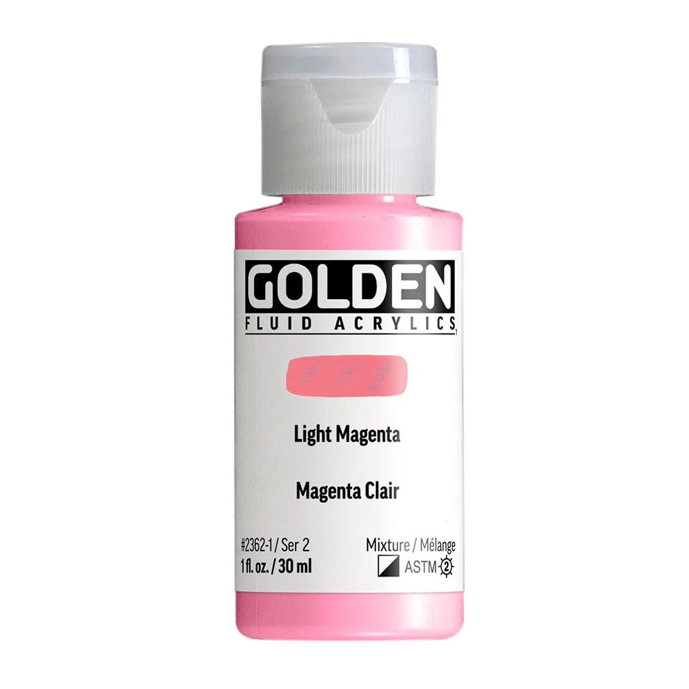 Golden Fluid Acrylic 30ml Series 2 Light Magenta