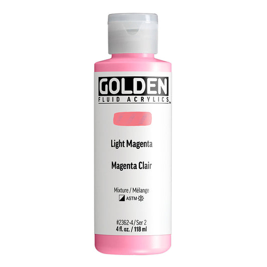 Golden Fluid Acrylic 118ml Series 2 Light Magenta