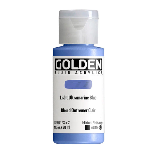 Golden Fluid Acrylic 30ml Series 2 Light Ultramarine Blue