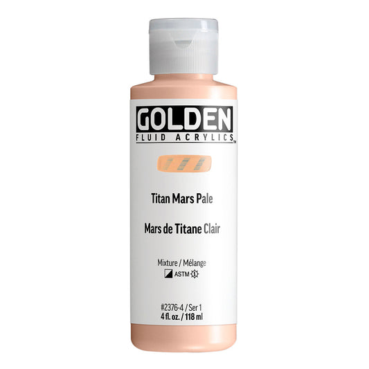 Golden Fluid Acrylic 118ml Series 1 Titan Mars Pale