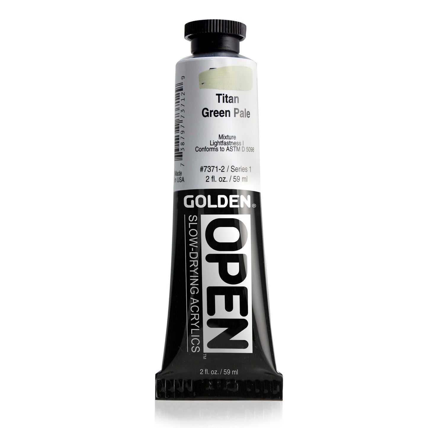 Golden Open Acrylics 59ml Series 1 Titan Green Pale