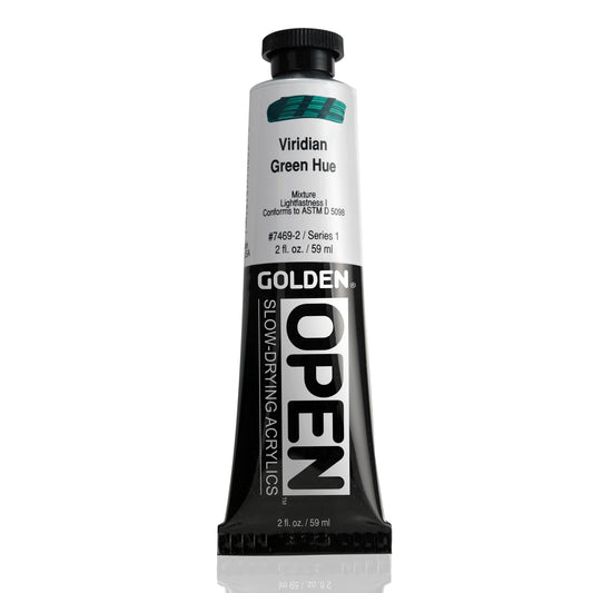 Golden Open Acrylics 59ml Series 1 Viridian Green Hue