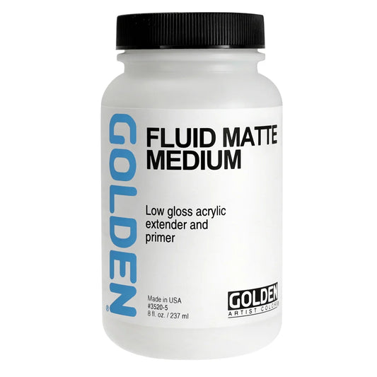 Golden Fluid Matte Medium 237ml