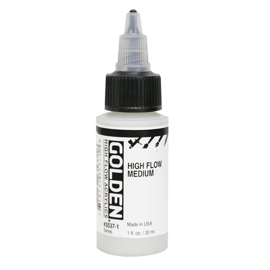 golden high flow medium 30ml bottle with twist top lid