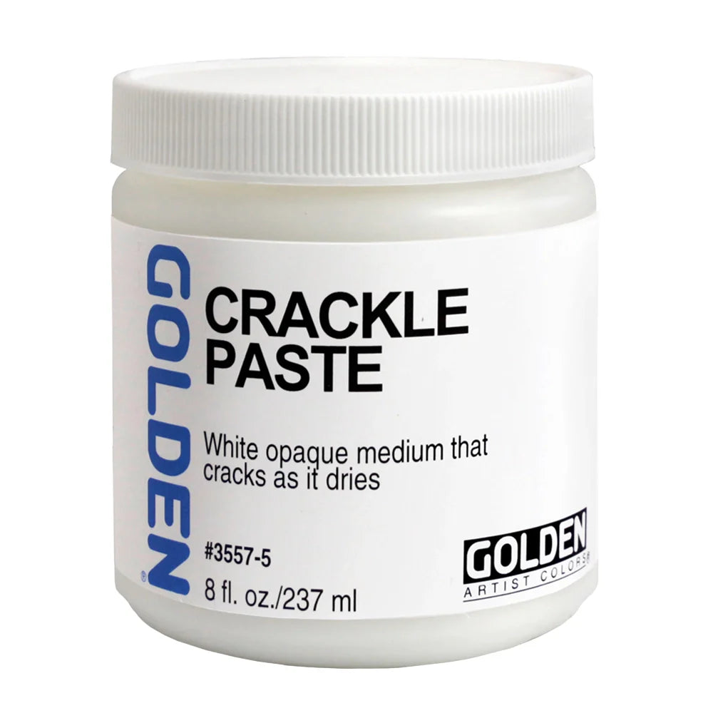 Golden Crackle Paste 237ml Tub