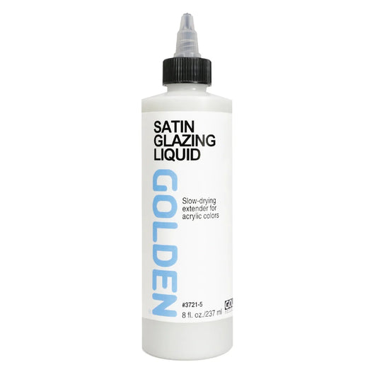 Golden Acrylic Glazing Liquid (Satin) 237ml