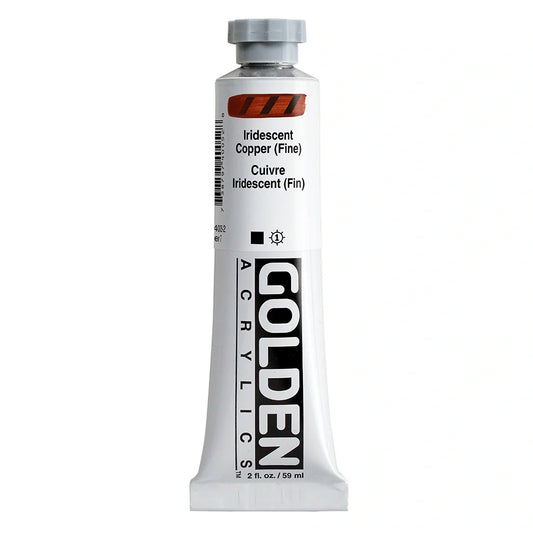 Golden Heavy Body Acrylic 59ml Series 7 Iridescent Copper (Coarse)