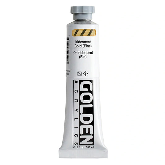 Golden Heavy Body Acrylic 59ml Series 6 Iridescent Gold (Fine)