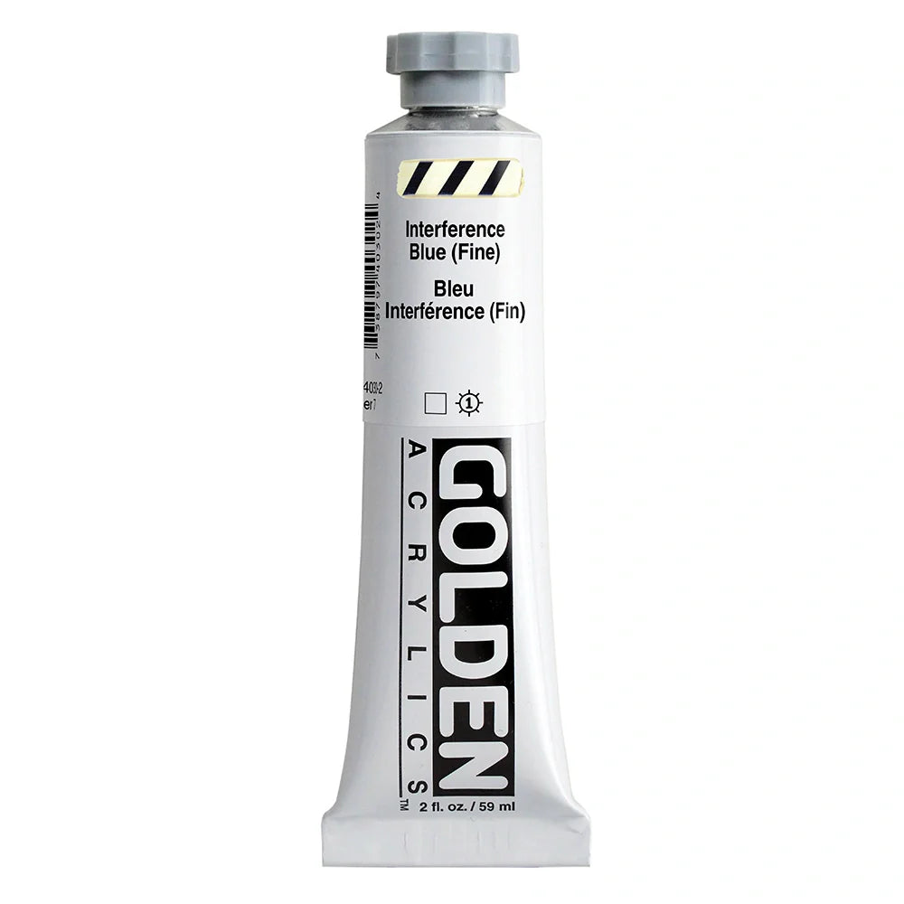 Golden Heavy Body Acrylic 59ml Series 7 Interference Blue (Fine)