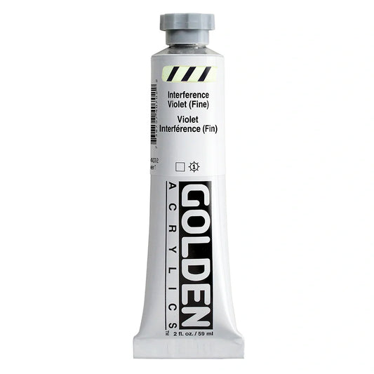 Golden Heavy Body Acrylic 59ml Series 7 Interference Violet (Fine)