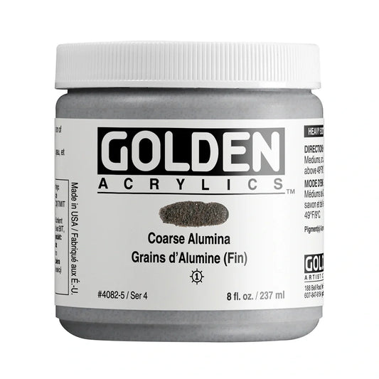 Golden Heavy Body Acrylic 237ml Series 4 Coarse Alumina