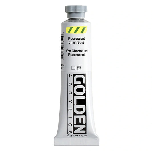 Golden Heavy Body Acrylic 59ml Series 5 Fluorescent Chartreuse