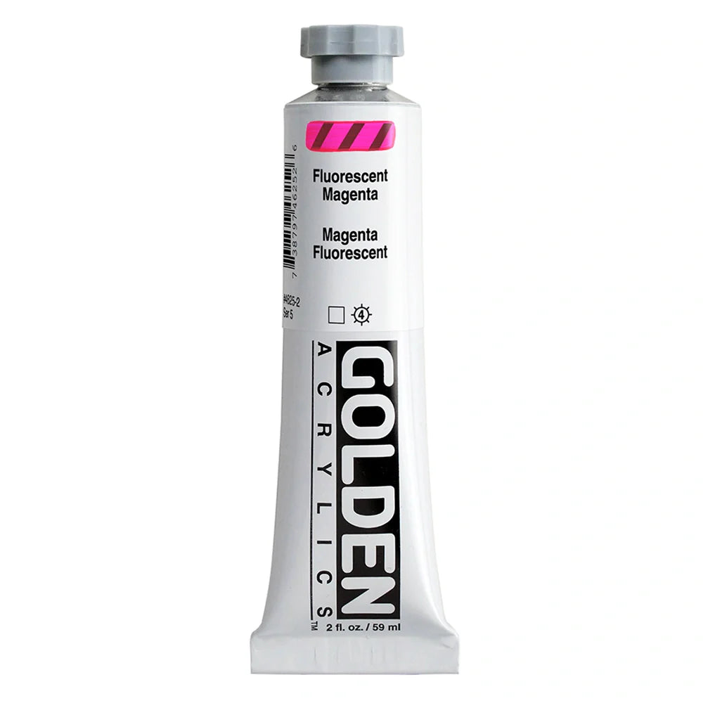 Golden Heavy Body Acrylic 59ml Series 5 Fluorescent Magenta