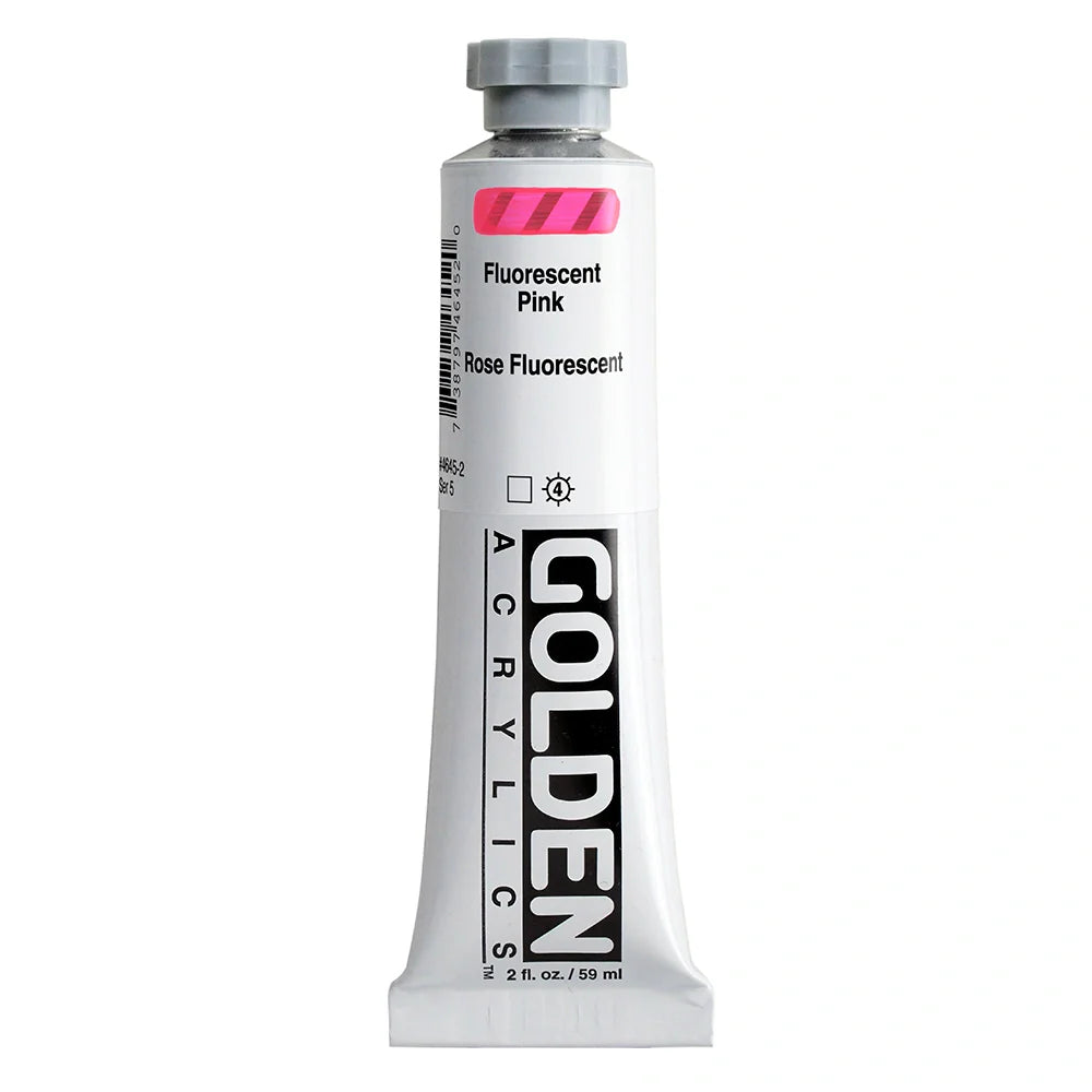 Golden Heavy Body Acrylic 59ml Series 5 Fluorescent Pink