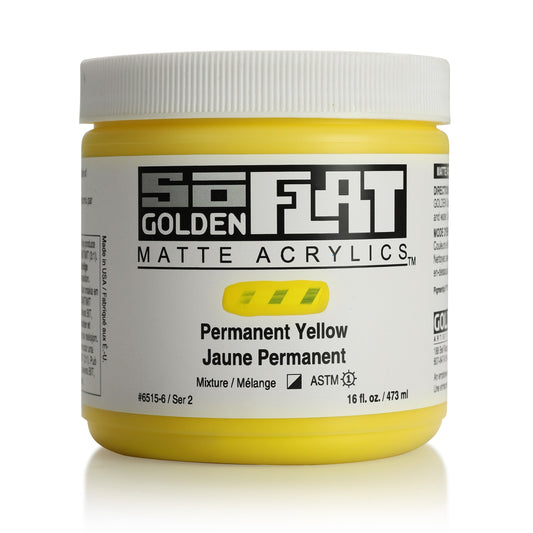 Golden SoFlat 473ml Series 2 Permanent Yellow