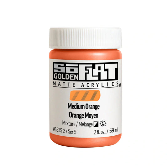 Golden SoFlat 59ml Series 5 Medium Orange