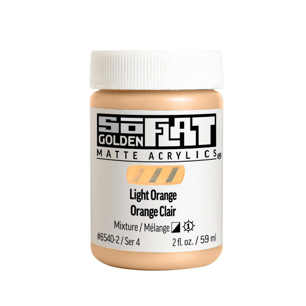 Golden SoFlat 59ml Series 4Light Orange