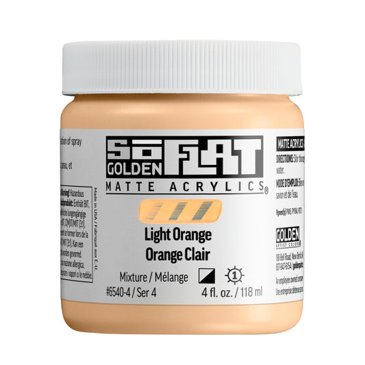 Golden SoFlat 118ml Series 4 Light Orange